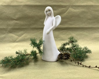 70s Ceramic Angel Figurine