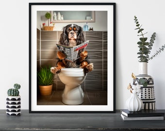 Impression Sur Toile Représentant Un Chat Noir Lisant Un