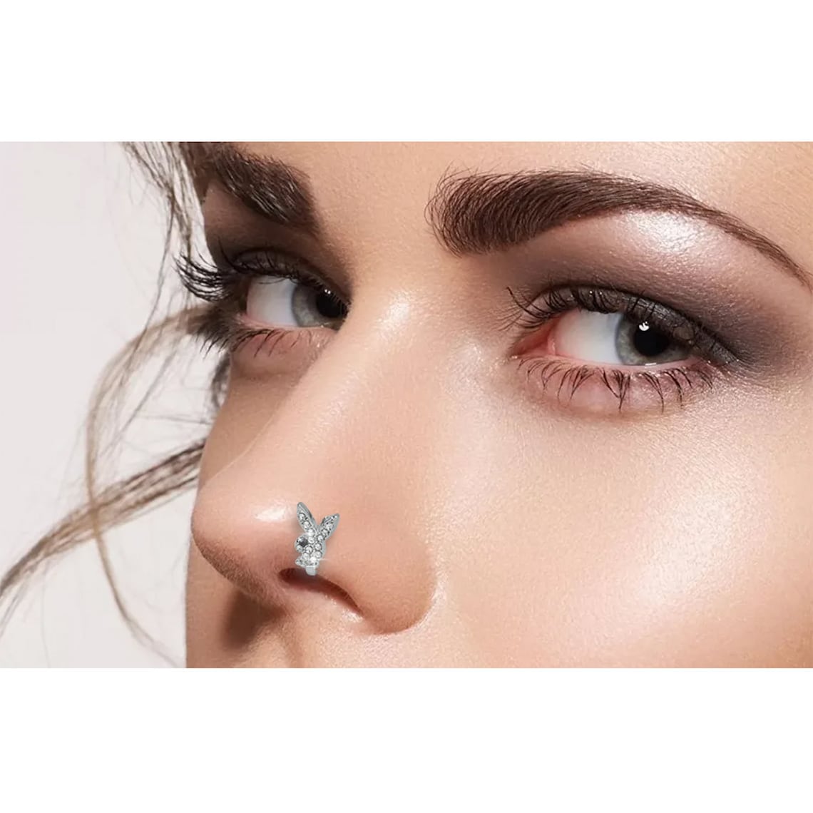 Fake Nose Stud fake nose piercing stud Etsy