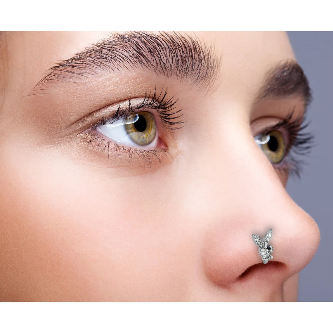 Fake Nose Stud fake nose piercing stud Etsy