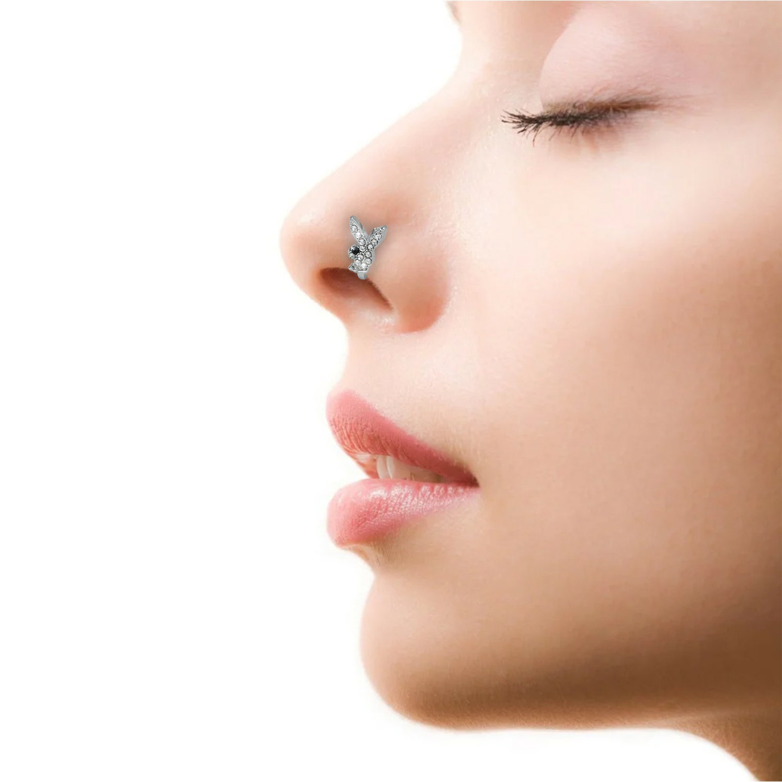 Fake Nose Stud fake nose piercing stud Etsy