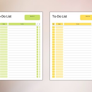 To Do List Printable, Monthly To Do List, Monthly Planner, Productivity Planner, Printable Planner Insert, Digital Planner Page