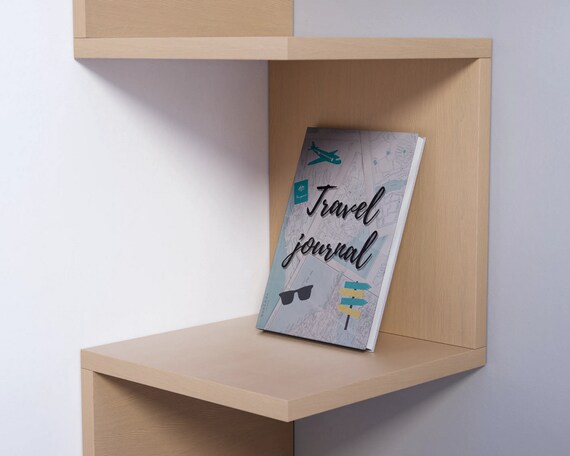 Travel Journal Notebook With Stickers - Trip Planner & Memory Keeper