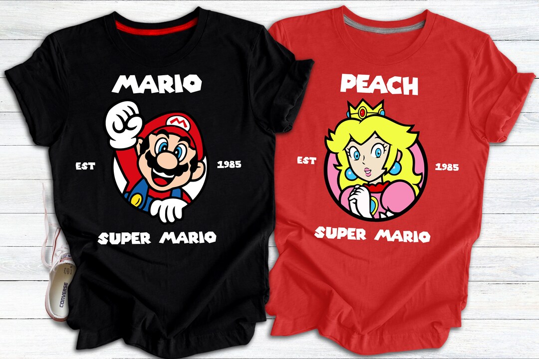 Super Mario Shirt, Super Mario Birthday Shirt, Super Mario Family Shirt