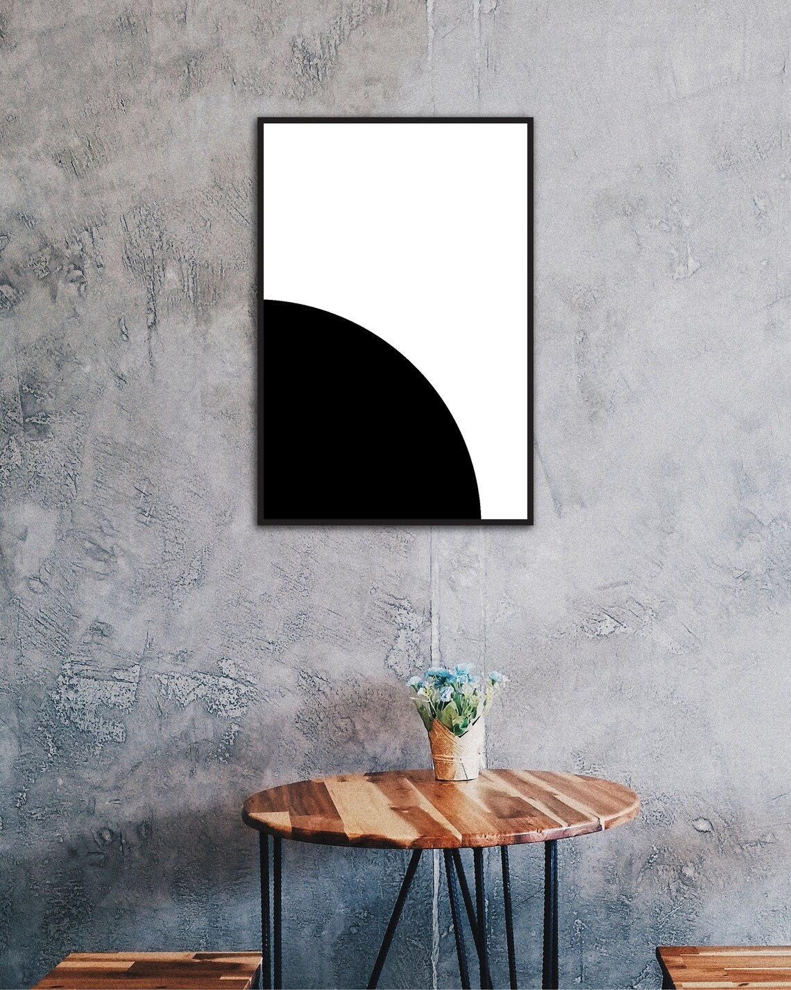 Black White Wall Art Etsy