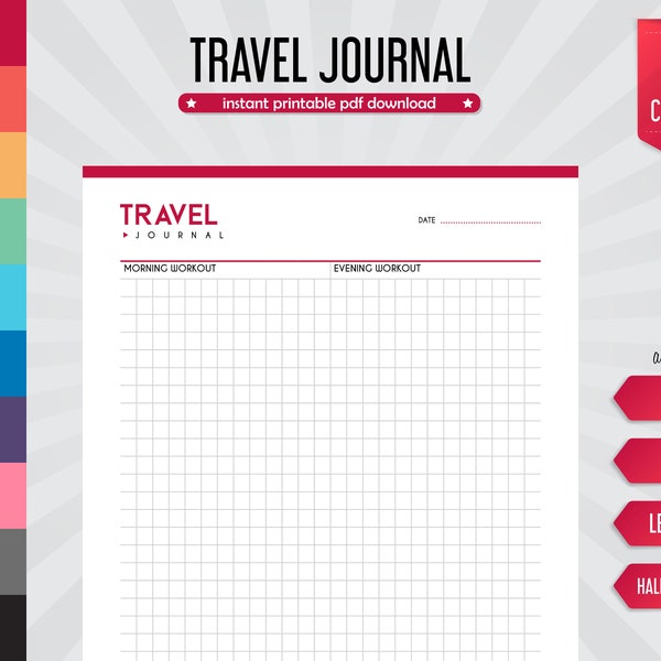 Travel Journal, Travel Memories, Wanderlust Journeys, Road Trip Logs, Journey Planner, Traveler's Diary, Roadway Logs, Expedition Notes
