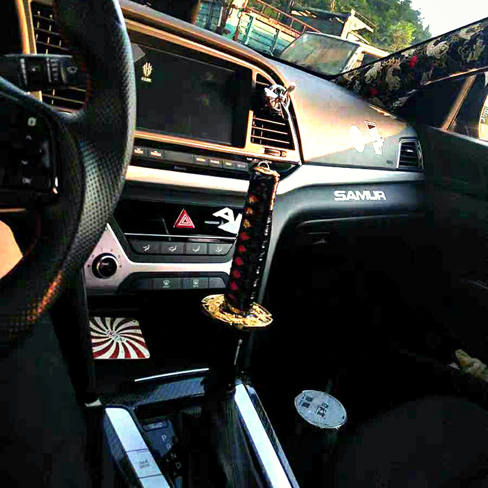 Katana Shift Knob Samurai Sword Gear Shifter Custom Made Car Etsy