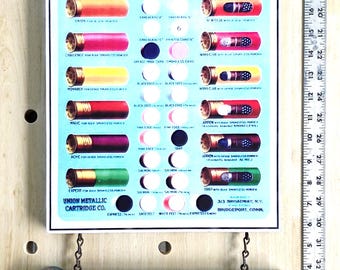 U.M.C. Schrotflinten Schild mit U.M.C. Nr.12 Neue Vereinsschale