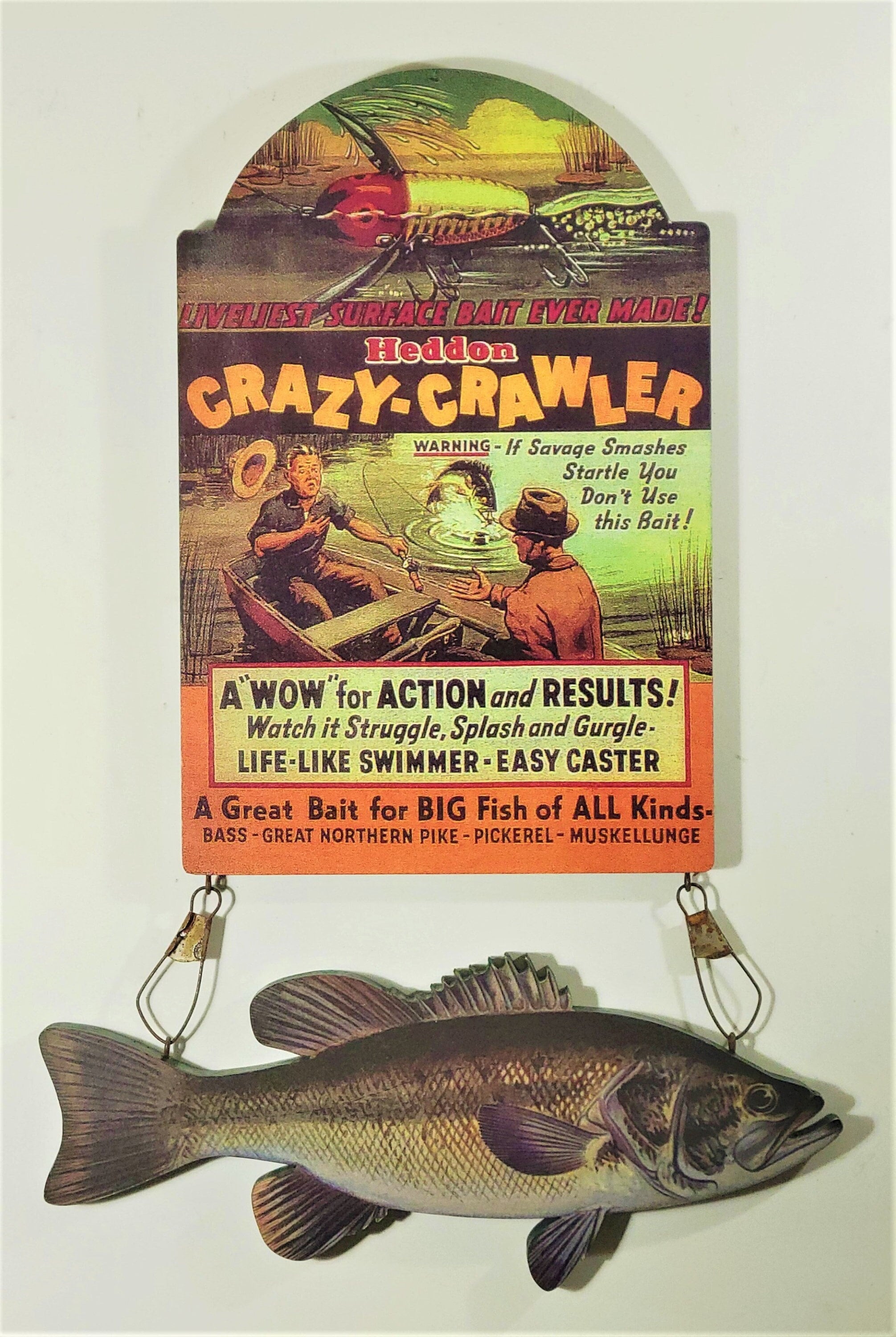 Heddon Crazy Crawler -  Canada
