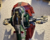Lego Star Wars / Boba Fett's Starship / Slave 1 (75312) Wall Mount