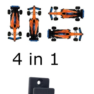 Wall holder for: Lego McLaren Formula 1 racing car #42141