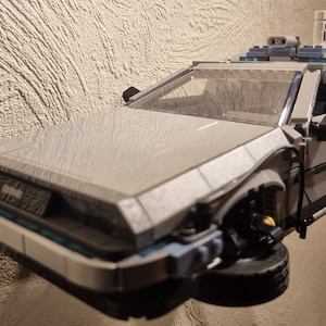 Wall bracket for: Lego DeLorean DMC-12 #10300 / 2 designs available!