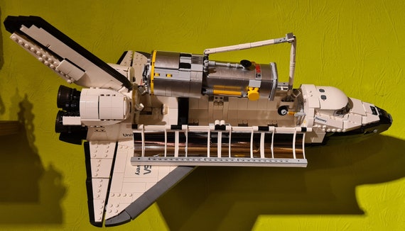 Wall Holder For: Lego NASA Space Shuttle Discovery (#10283) + 2in1