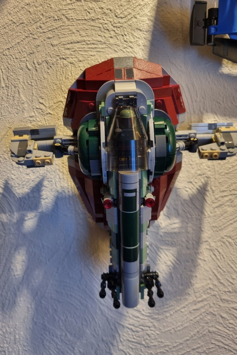 Wall Mount For: Lego Star Wars / Boba Fett's Starship / Slave 1 (75312 ...