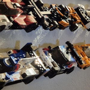 Wall Mount for: Speed Champions Cars - 6 Designs - STL and 3MF Digital Download