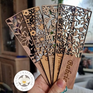 Wooden Bookmarks for Men Women - Rohuis 4 Pcs Cool Handmade Natural Wood  Carving Book Markers for Book Lovers, Cute Gift for Teachers (Dragon and