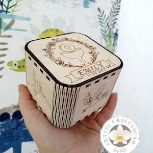 Personalised Wooden First Holy Communion Keepsake Gift Memory Box, Gift Box, Communion Box, Keepsake Box, Wooden Box