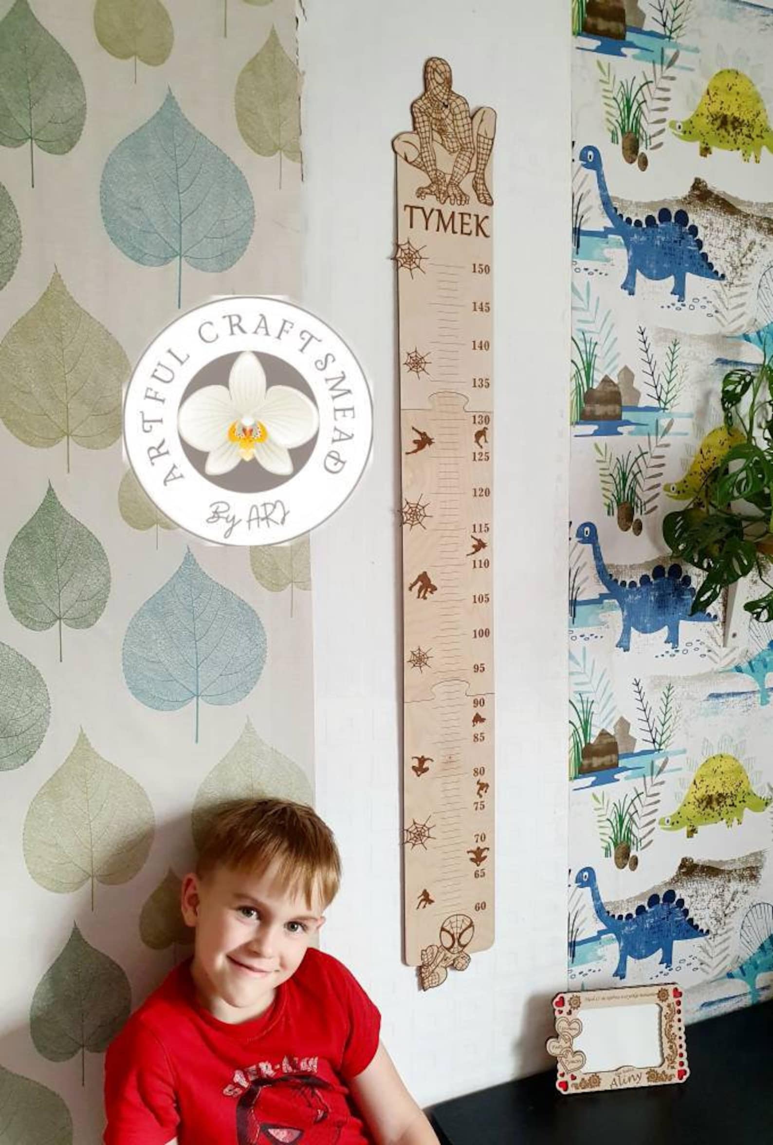 Personalized Height Growth Chart for Kids Height Measure Etsy UK