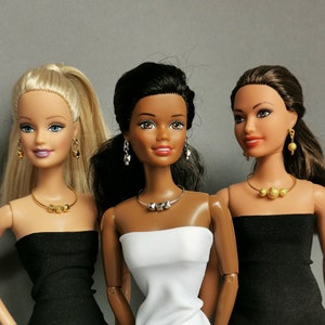Akcesoria do Integrity Toys, Akcesoria dla puszystych, Kolczyki dla Poppy Parker, Biżuteria dla lalek 12&#39;, Biżuteria dla FR, Dekoracje dla lalek