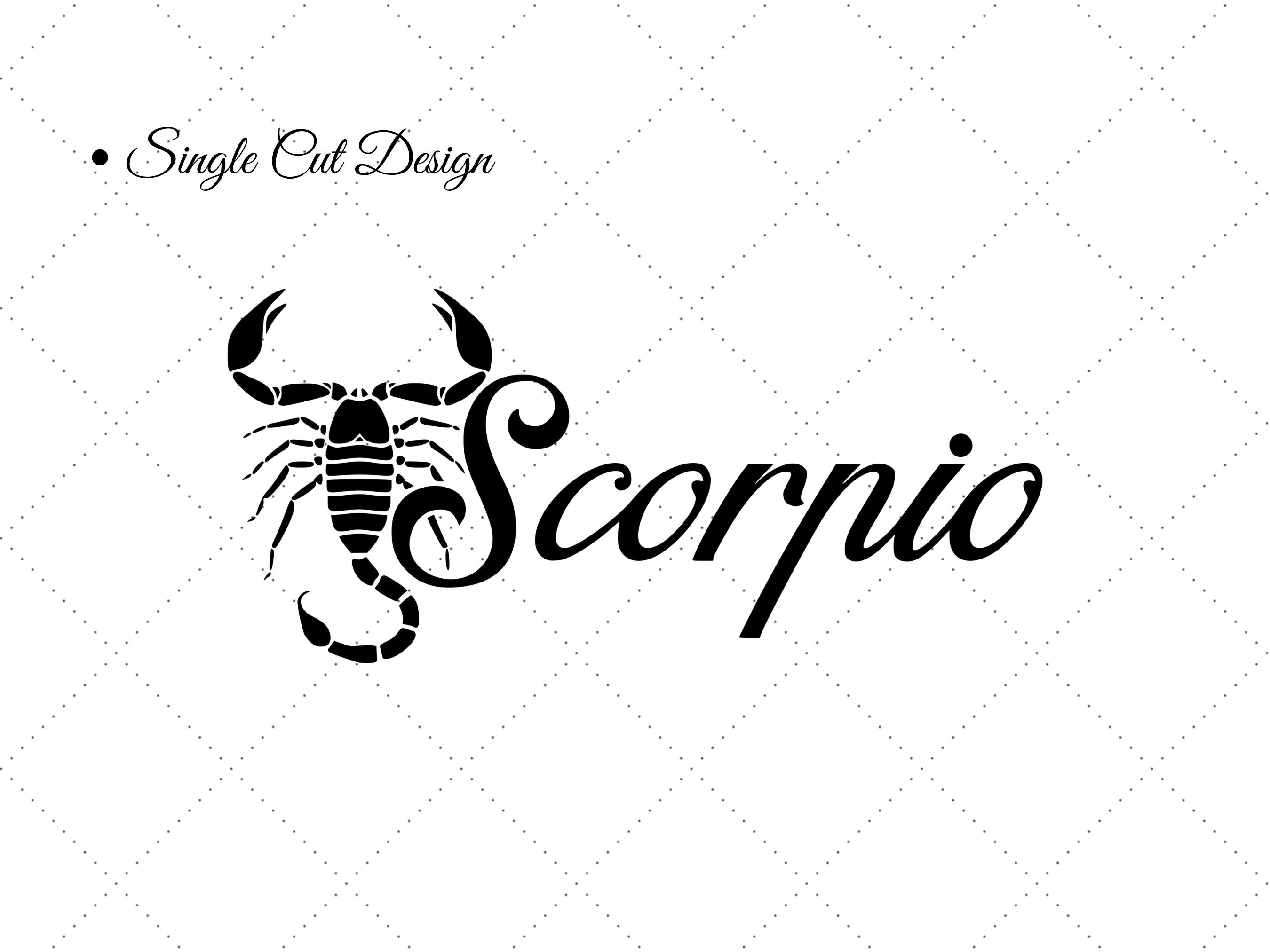 Scorpio Zodiac Signs Clipart SVG Bundle / Scorpio Art for Your Etsy