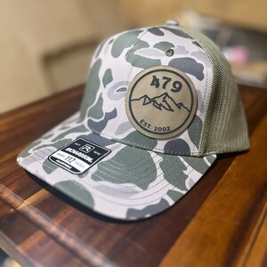 Custom Leather Patch Hat