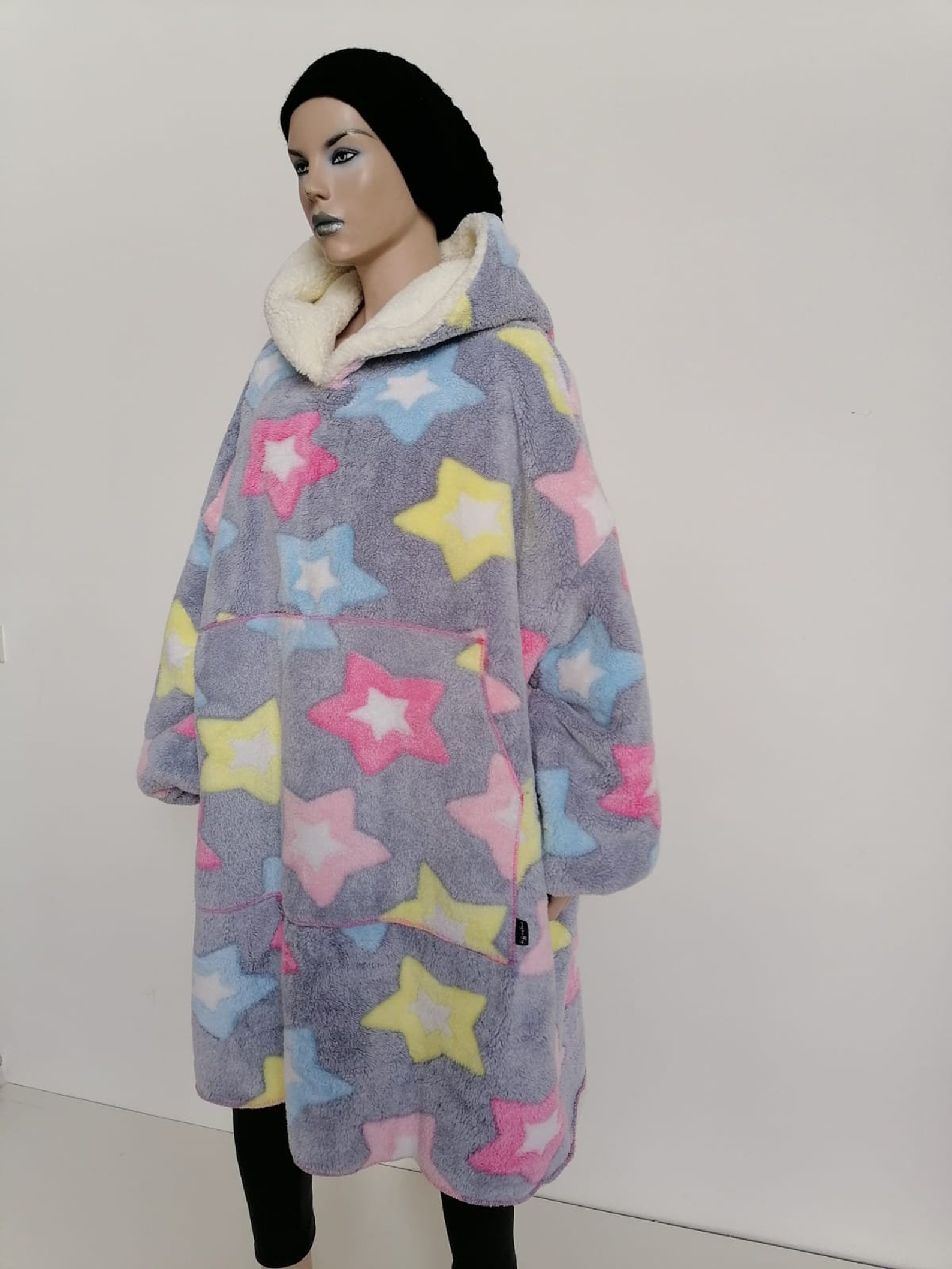 My Puffy Owersize COZY BLANKET Hoodie Warm Comfortable Blanket Etsy