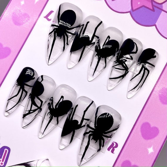 Nekopara Nails 1 Damn Kitty Press on Nails Fake Nails 