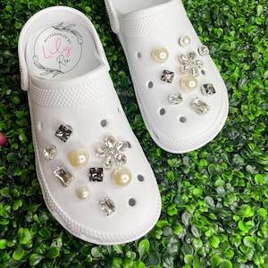 Bling Rhinestone crocs charms