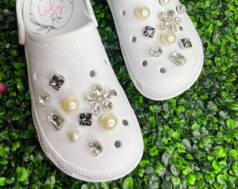 Bling Rhinestone Crocs Charms 