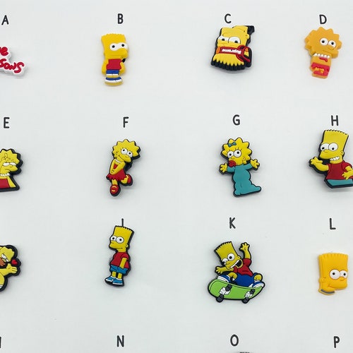 Simpsons Inspired Crocs Charms - Etsy