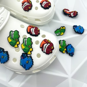 Dinosaur Crocs charms, shoe decoration , croc charm .