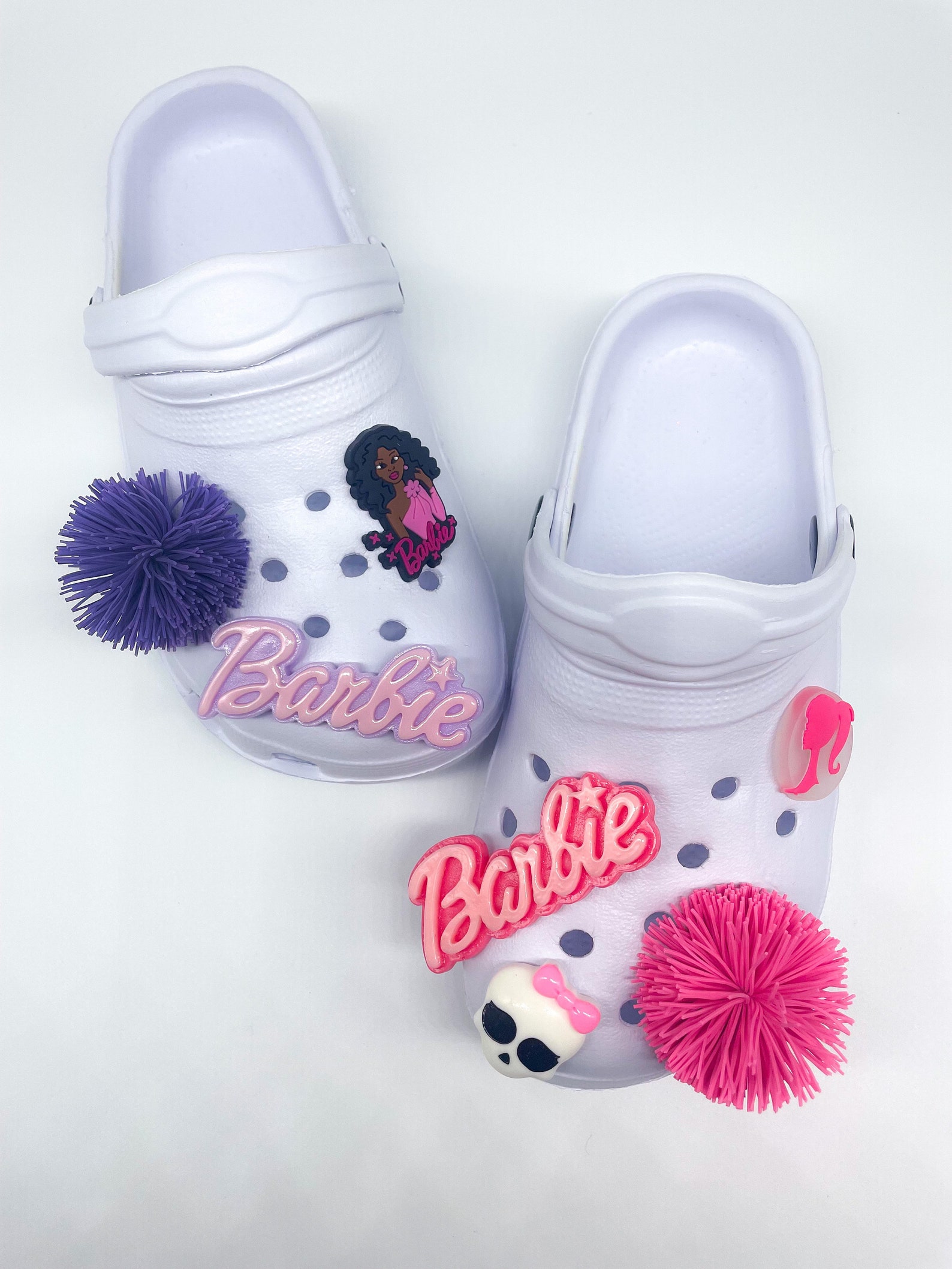Barbie Inspired Crocs Charms . Slime Crocs Charms. Cute Girly - Etsy