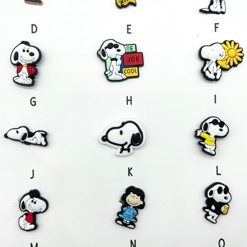 Snoopy Inspired Crocs Charms. Charlie Brown Peanut Gallery Etsy