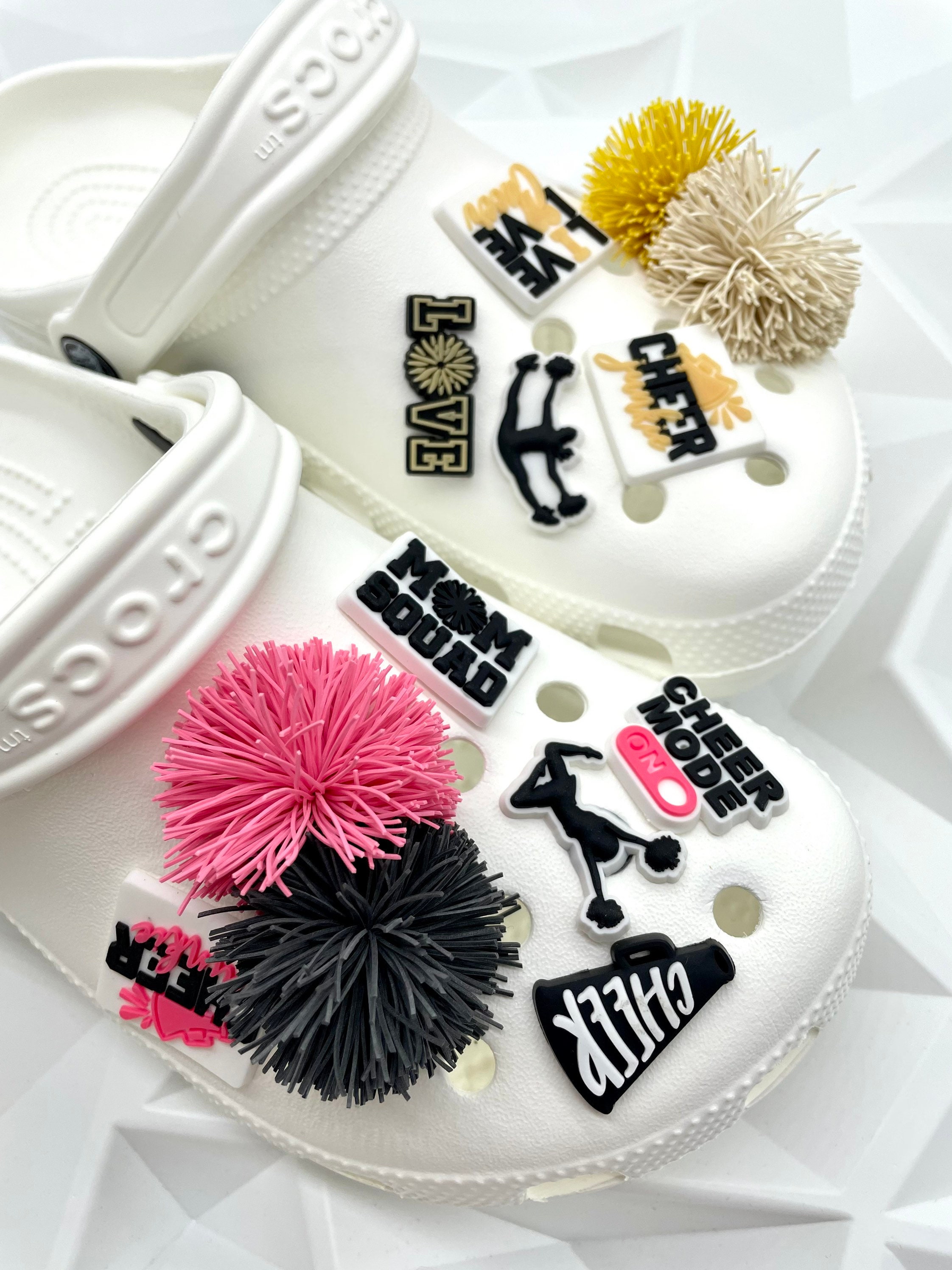 Pom Pom Crocs Charms . 