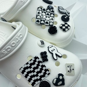 Croc Charms Set of 8 Designer Bling Jewels Rhinestone Shoe Charms