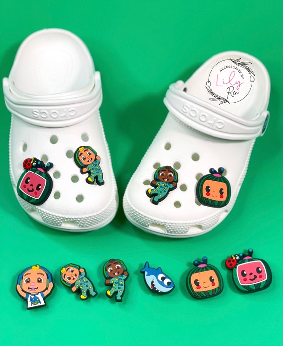 Coco Melon Inspired Crocs Charms. Baby 