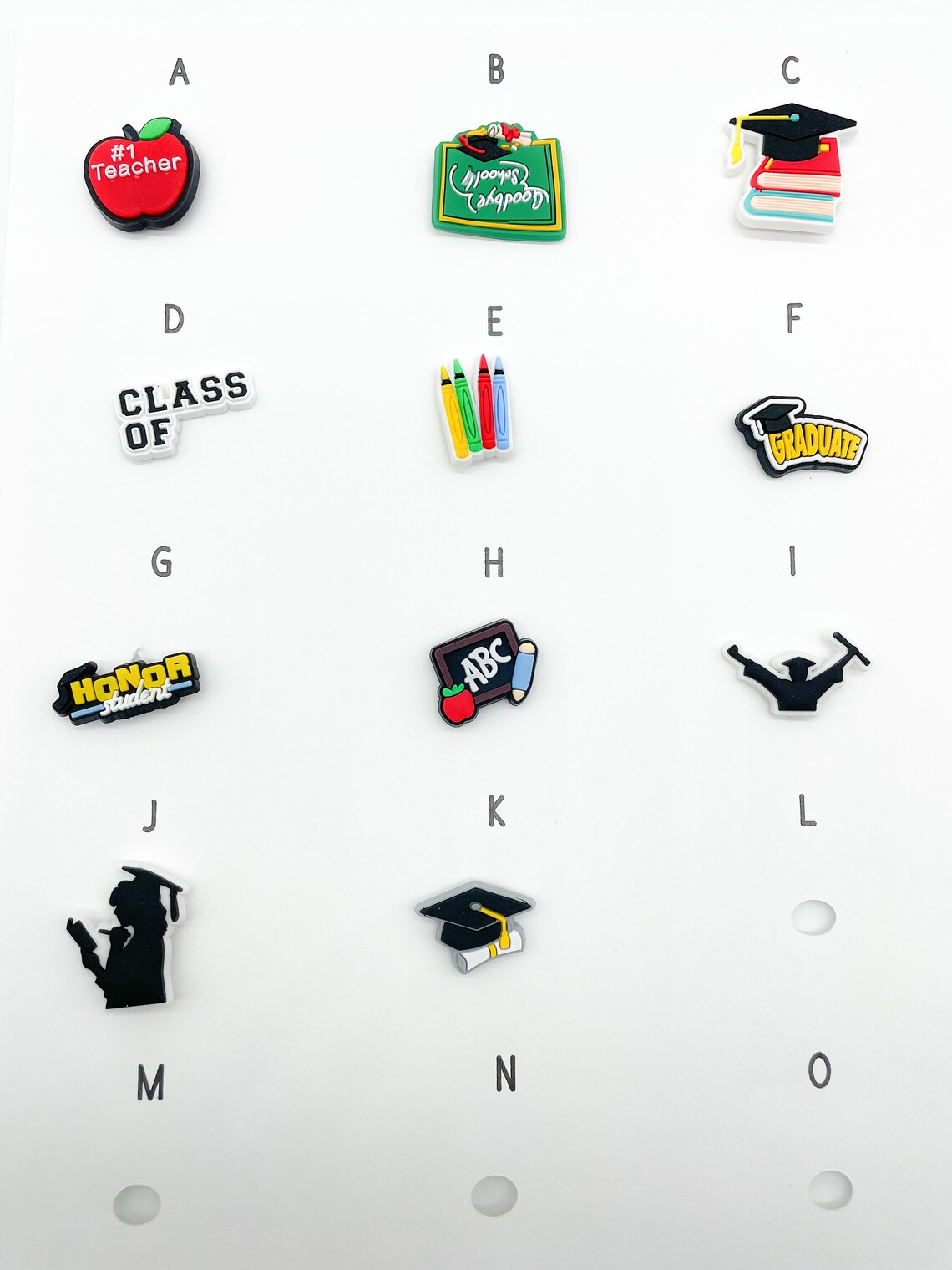 Graduation and Education Crocs Charms - Etsy