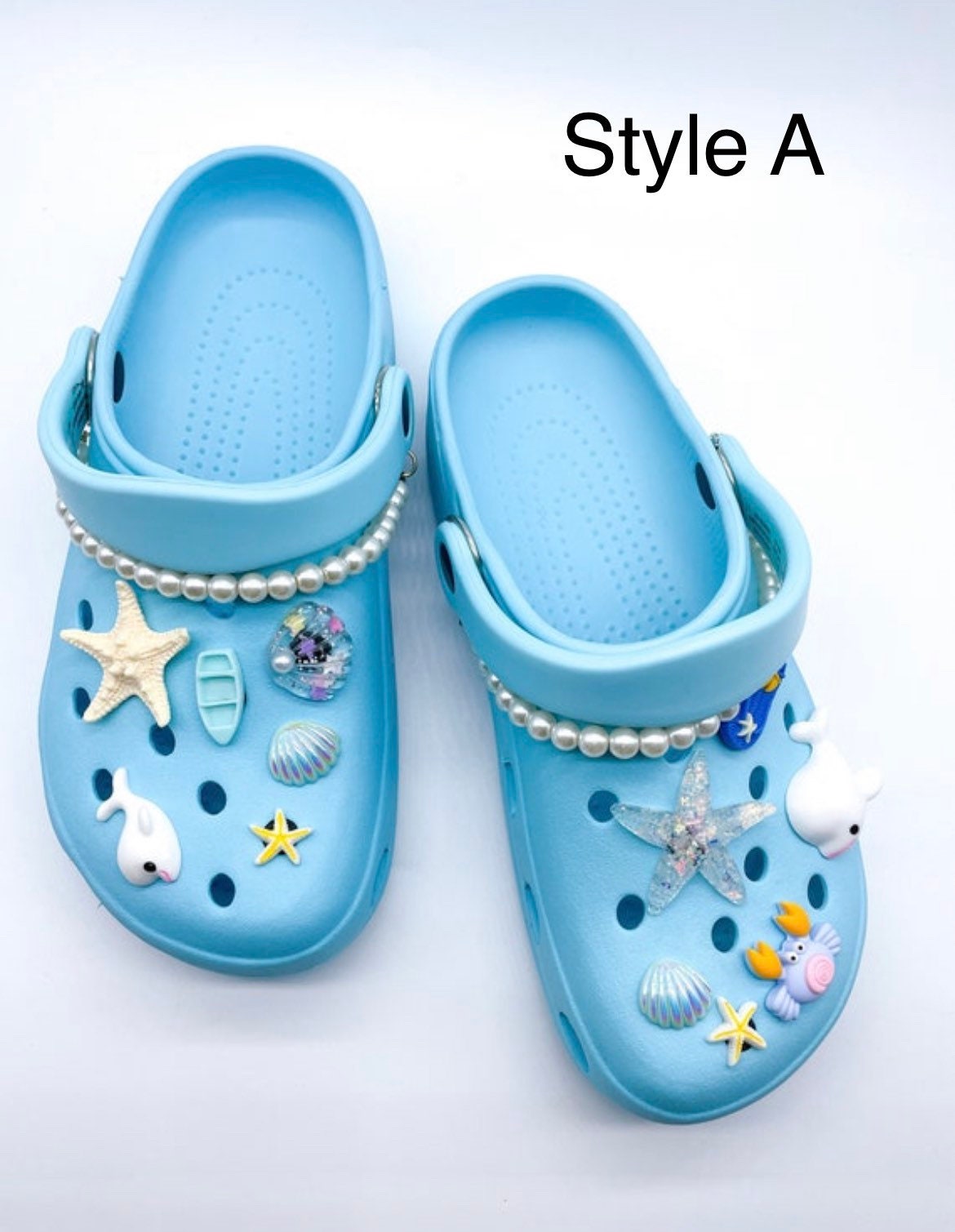 shoe charms for crocs. selena
