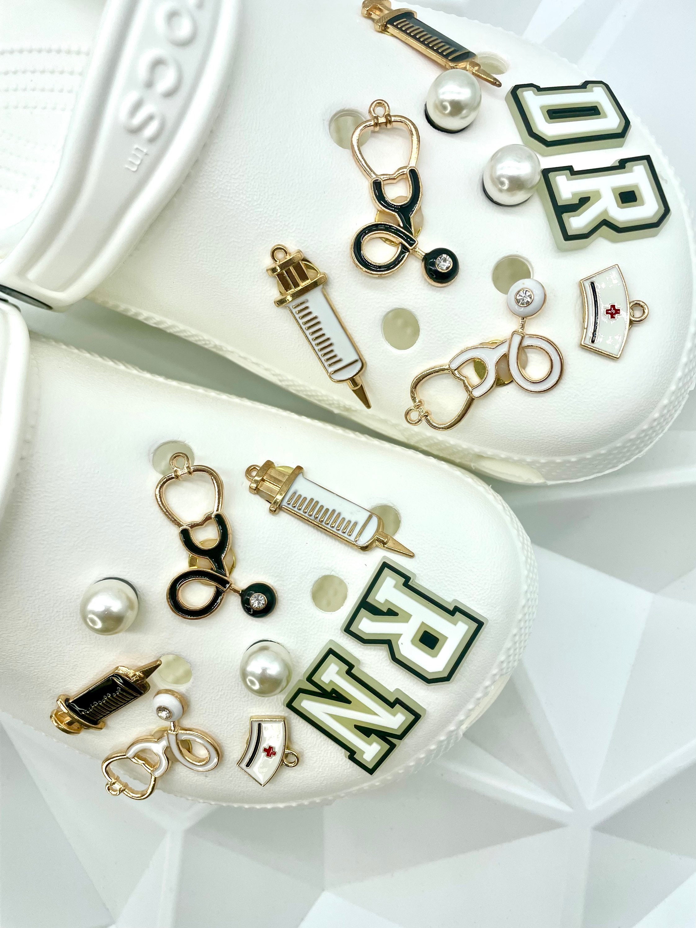 croc charms nurse badge｜TikTok Search