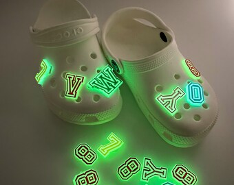 crocs with letters