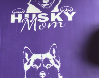 Husky Silk Screen Stencil, Transfer reusable