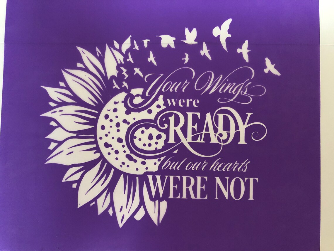 Memorial Silk Screen Stencil reusable Transfer Etsy