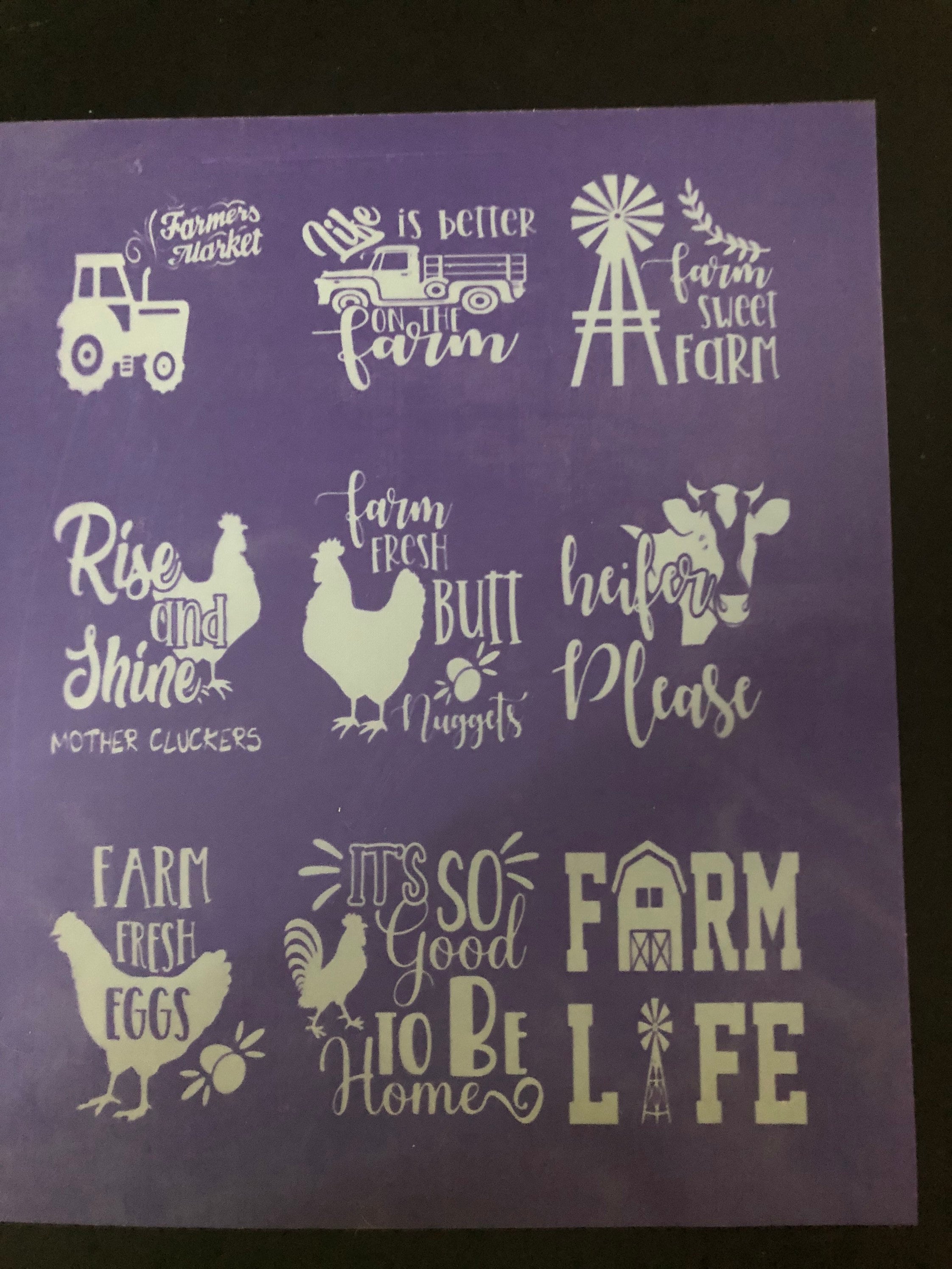 Silk Screen Stencil silk Screen Transfer reusable Transfer Etsy