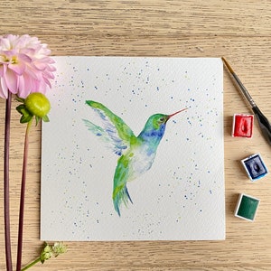 Vola verso la libertà, biglietto d'auguri, biglietto vuoto, dell'artista naturalistica Sarah Epsom