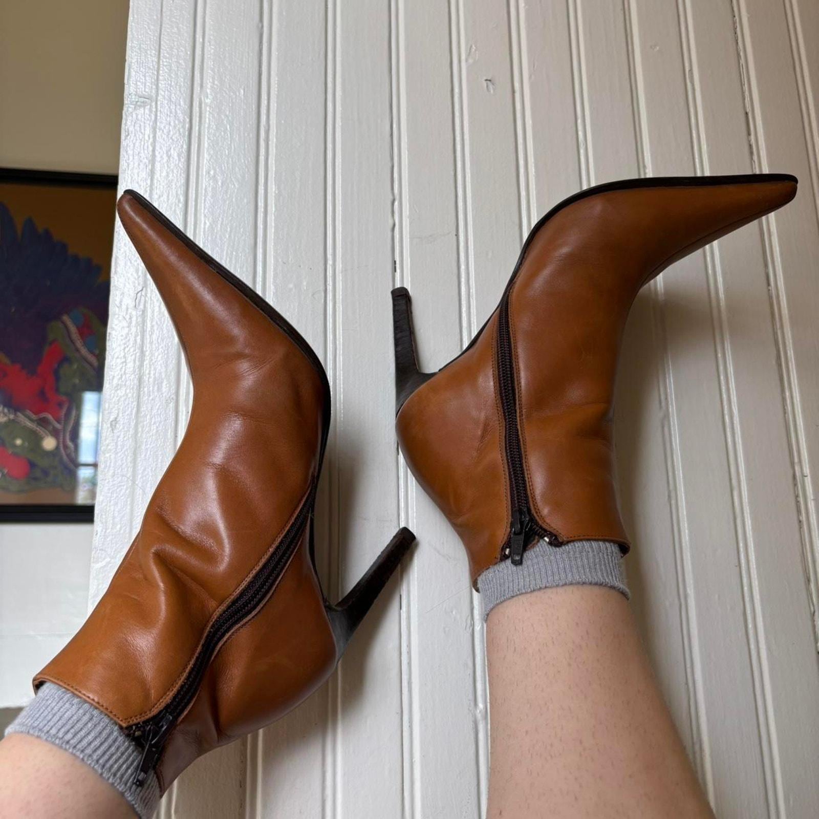 00s Heel Boots - Etsy