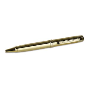 Kugelschreiber in Gold mit Spruch "Now+Forever", Hochzeit, Geschenktipp