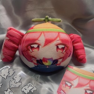 Kasane Teto Keychain Plush Ball Utau Vocaloid
