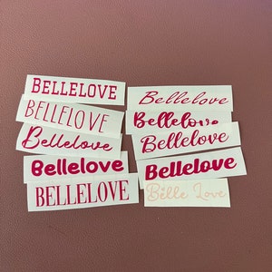 Vinyl Label Sample Pack