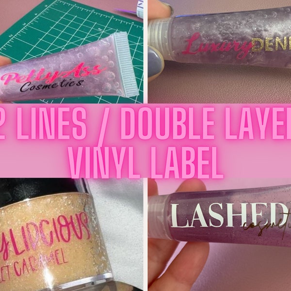 Vinyl Labels - Etsy