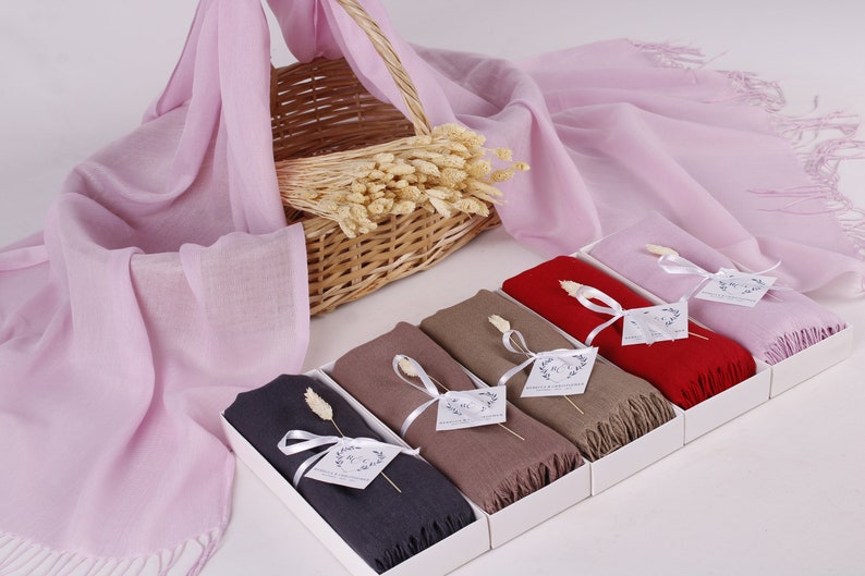 Bulk Pashmina Shawl Personalized Shawl Wedding Scarf Etsy UK